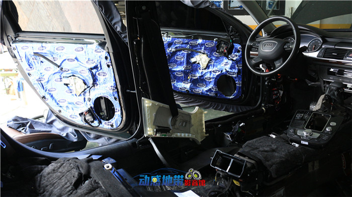 6奥迪A6L做好的四门隔音.jpg